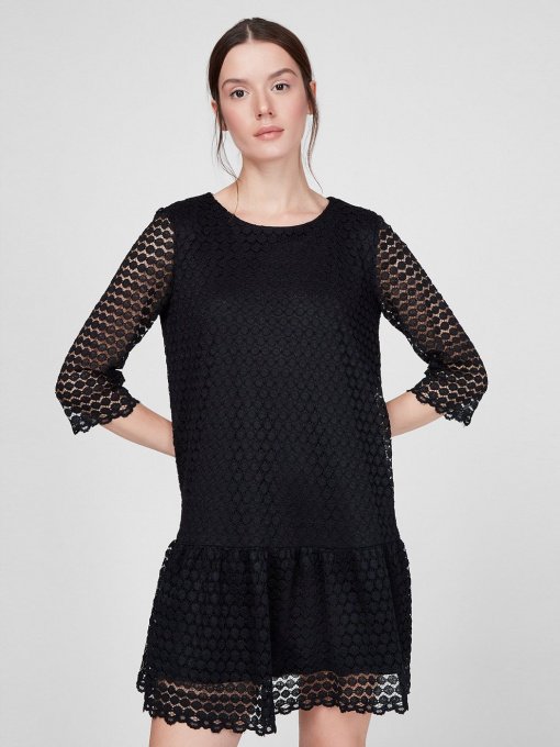 Платья Sassofono модель A201-SC-9281, Чорний Фото