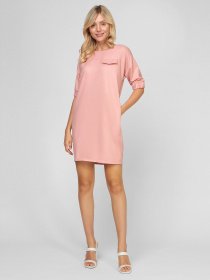 Сукні Sassofono модель A201-SC-9543, Рожевий Фото