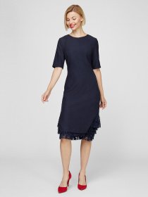 Платья Sassofono модель A201-SC-9550, Синій-1 Фото