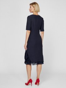 Платья Sassofono модель A201-SC-9550, Синій-1 Фото