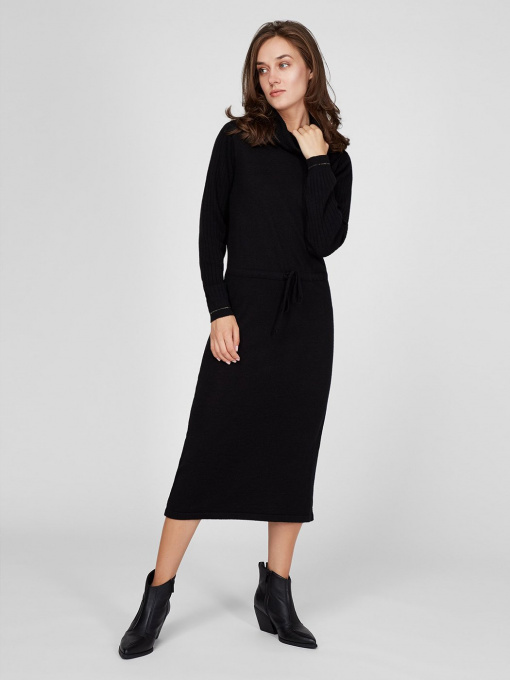 Платья Sassofono модель A201-SF-729171, Чорний Фото