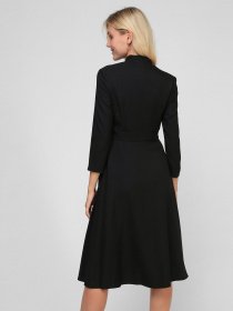 Платья Sassofono модель A191-SC-6347, ЧОРНИЙ Фото