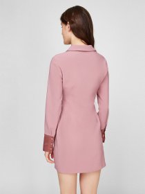 Сукня міні Sassofono модель A191-SF-397171, ЛАВАНДОВИЙ Фото