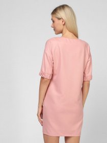 Платья Sassofono модель A191-SC-718171, ПУДРОВИЙ Фото