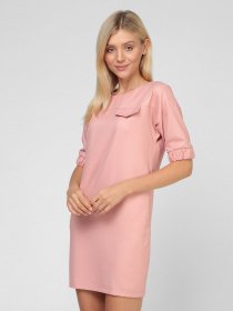 Сукні Sassofono модель A191-SC-718171, ПУДРОВИЙ Сукні Sassofono модель A191-SC-718171, ПУДРОВИЙ Фото