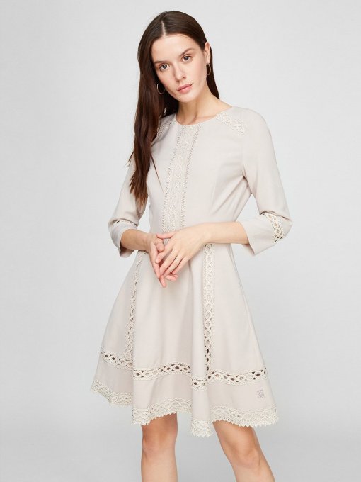 Сукні Sassofono модель A191-SF-127171-1, ШКІРЯНИЙ Фото