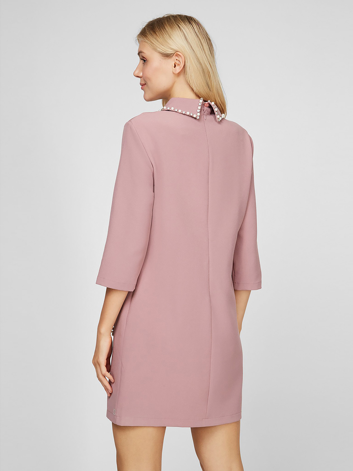 Платье мини Sassofono модель A191-SF-147171, ЛАВАНДОВИЙ Фото