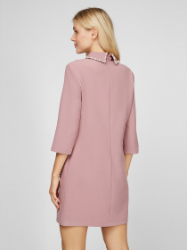 Платье мини Sassofono модель A191-SF-147171, ЛАВАНДОВИЙ Фото