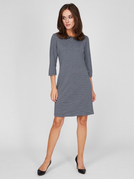 Платье мини Sassofono модель A201-SC-1589, СИНІЙ Фото