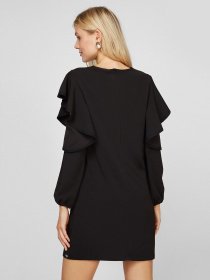 Платья Sassofono модель A191-SF-261171, ЧОРНИЙ Фото