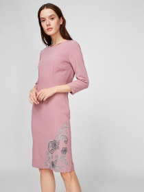 Платья Sassofono модель A191-SF-319171, ЛАВАНДОВИЙ Фото