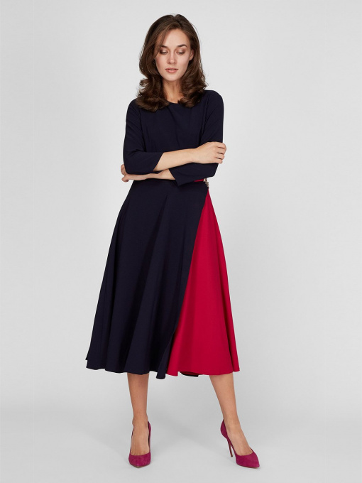 Платья Sassofono модель A201-SC-5972, СИНІЙ Фото