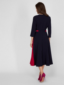 Платья Sassofono модель A201-SC-5972, СИНІЙ Фото