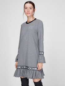 Платья Sassofono модель A191-SF-410171, АНТРАЦИТ Фото