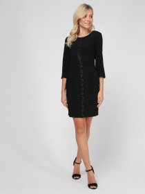 Платья Sassofono модель A191SC85411, ЧОРНИЙ Фото