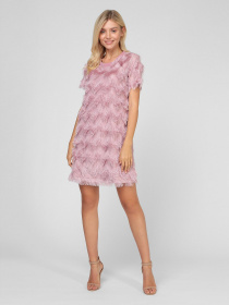 Сукні Sassofono модель A201-SC-1649, ПУДРОВИЙ-1 Сукні Sassofono модель A201-SC-1649, ПУДРОВИЙ-1 Фото