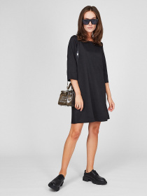 Платья Sassofono модель A201-SC-1742, ЧОРНИЙ Фото