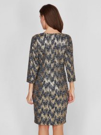 Сукні Sassofono модель A201-SC-19222, ЗОЛОТИЙ Фото