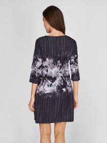 Платье мини Sassofono модель A201-SC-19239, ЧОРНИЙ Фото