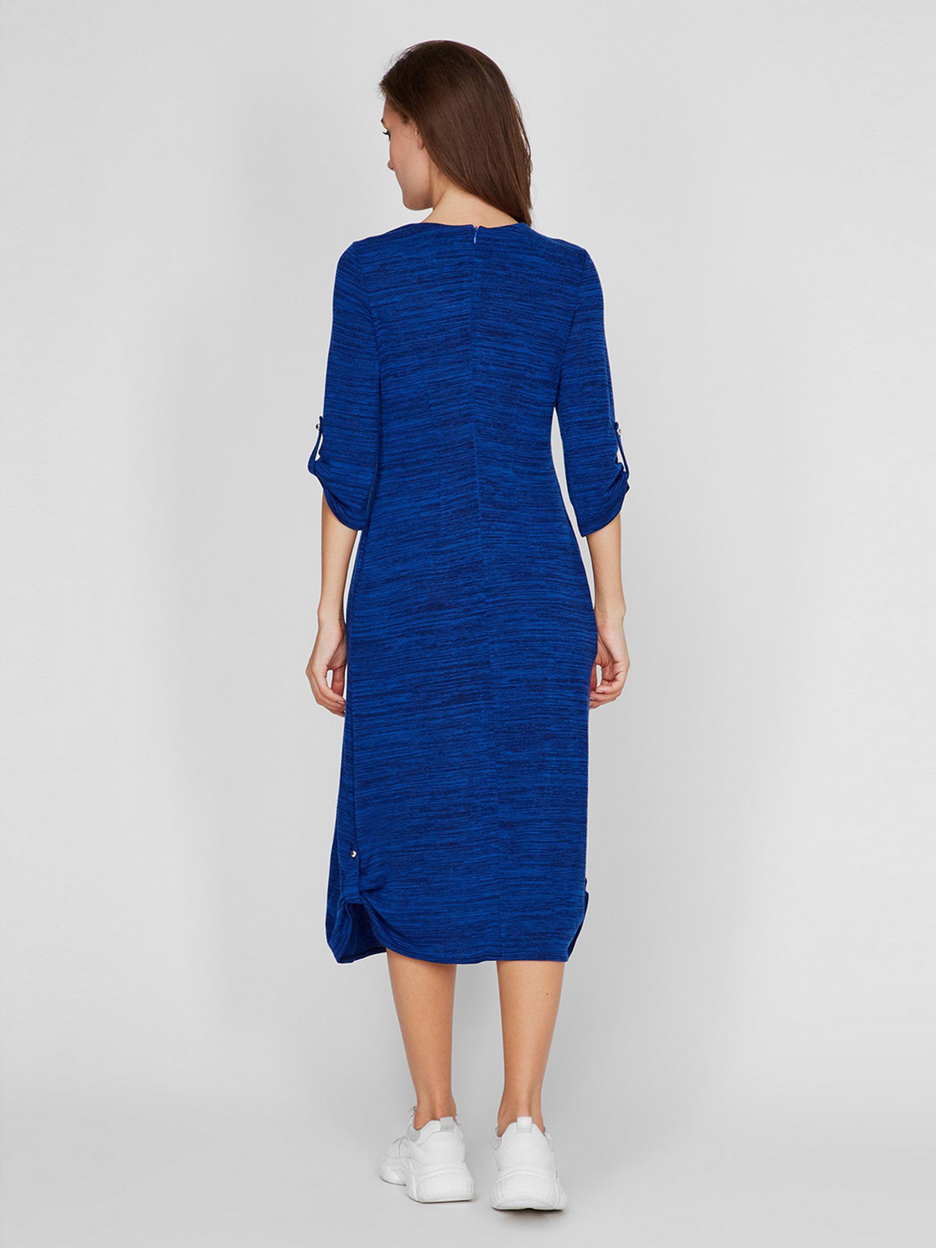 Платье миди Sassofono модель A201-SC-2132, ЕЛЕКТРИК Фото