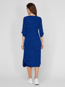 Платье миди Sassofono модель A201-SC-2132, ЕЛЕКТРИК Платье миди Sassofono модель A201-SC-2132, ЕЛЕКТРИК Фото