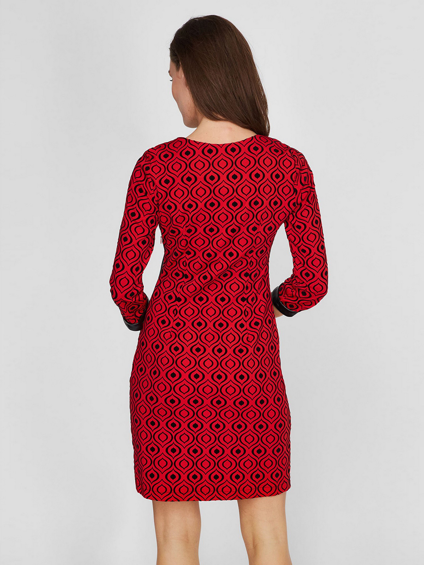 Платье мини Sassofono модель A201-SC-2238, ЧЕРВОНИЙ Платье мини Sassofono модель A201-SC-2238, ЧЕРВОНИЙ Фото