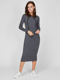 Платья Sassofono модель A201-SC-27621, СІРИЙ Фото