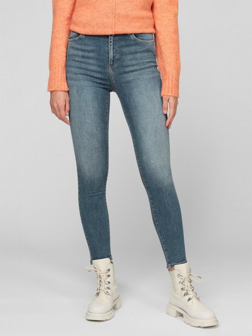 Скинни джинсы Sassofono модель A201-SF-683011, Блакитний-2 Фото