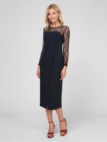 Платья Sassofono модель A201-SC-4262, СИНІЙ Фото