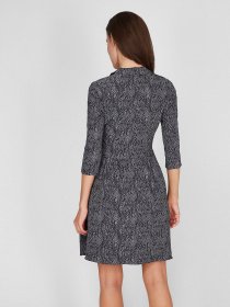 Платье мини Sassofono модель A201-SC-4496, СІРИЙ Фото