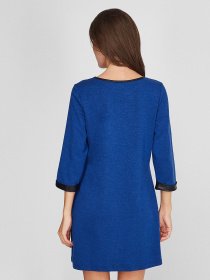 Платья Sassofono модель A201-SC-5387, БЛАКИТНИЙ Фото