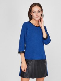 Платья Sassofono модель A201-SC-5387, БЛАКИТНИЙ Фото