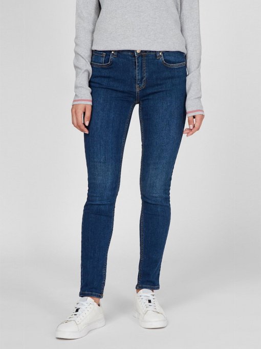 Скинни джинсы Sassofono модель A201-SF-686011, Блакитний-2 Фото