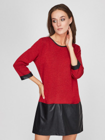 Сукні Sassofono модель A201-SC-5387, ЧЕРВОНИЙ Фото