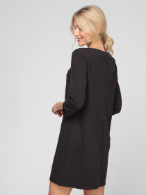 Платья Sassofono модель A201-SC-5403, КОРИЧНЕВИЙ Фото