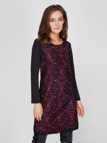 Платья Sassofono модель A201-SC-5453, ФУКСІЯ Фото