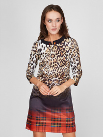 Сукня міді Sassofono модель SAS683 Фото