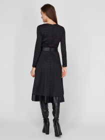 Платья Sassofono модель A201-SC-5994, ЧОРНИЙ Фото