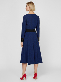 Платья Sassofono модель A201-SC-5995, ЕЛЕКТРИК Платья Sassofono модель A201-SC-5995, ЕЛЕКТРИК Фото