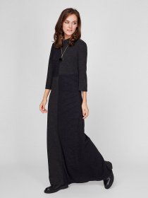 Платья Sassofono модель A201-SC-6003, АНТРАЦИТ Фото