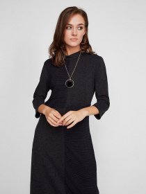 Платья Sassofono модель A201-SC-6003, АНТРАЦИТ Платья Sassofono модель A201-SC-6003, АНТРАЦИТ Фото