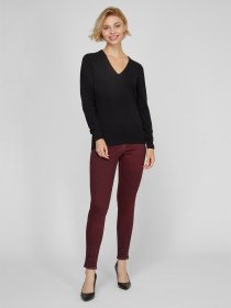 Джемпер Sassofono модель A191-SF-461111, Чорний Фото