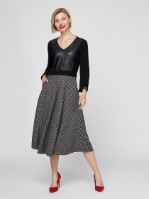 Платья Sassofono модель A201-SC-6004, ЧОРНИЙ Фото