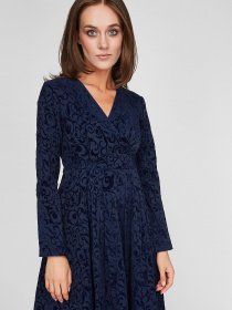 Платья Sassofono модель A201-SC-6332, СИНІЙ Фото