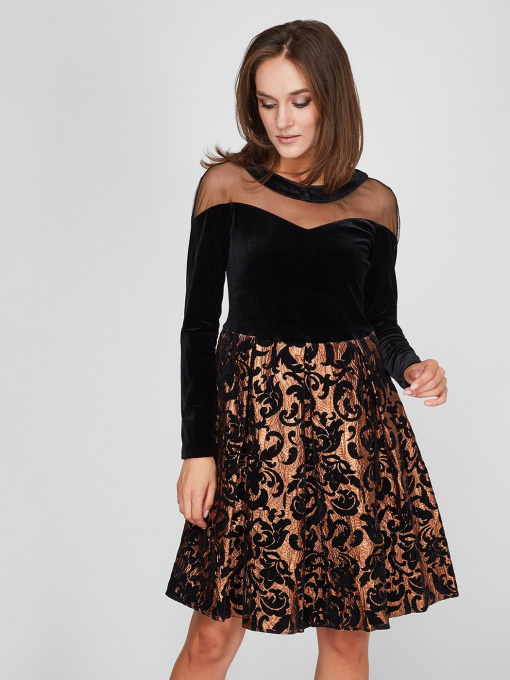 Сукні Sassofono модель A201-SC-6426, ЧОРНИЙ Фото