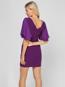 Платья Sassofono модель A201-SC-9386, ФІОЛЕТОВИЙ Фото