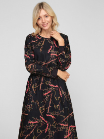 Сукні Sassofono модель A201-SF-200176, ЧОРНИЙ Фото