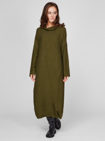 Платья Sassofono модель A201-SF-51509, ХАКІ Фото