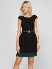 Платья Sassofono модель A201-SF-55314, ЧОРНИЙ Фото