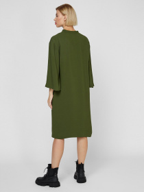 Платья Sassofono модель A201-SF-56563, ЗЕЛЕНИЙ Фото